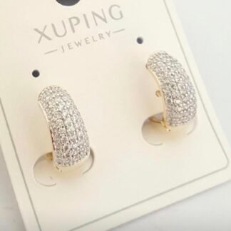 Elegant Crystal Hoop Earrings
Premium Xuping Style | Timeless S